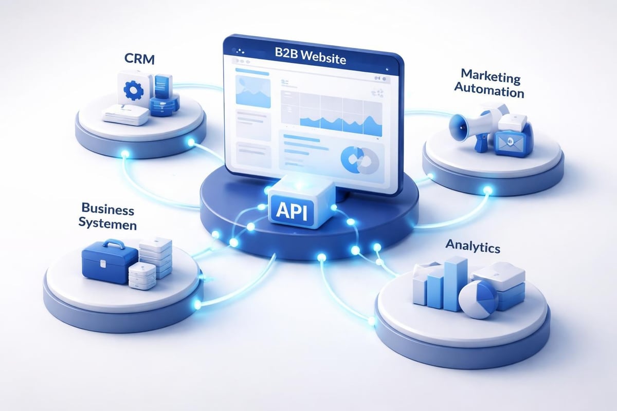 B2B website integrations