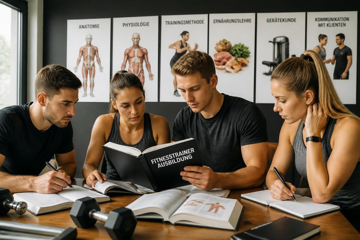 Fitnesstrainer Ausbildungsinhalte