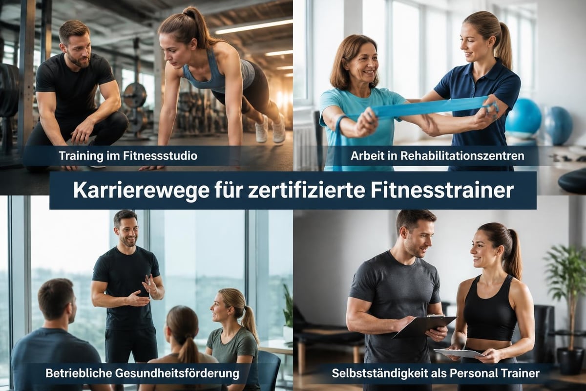 Fitnesstrainer Karrierewege