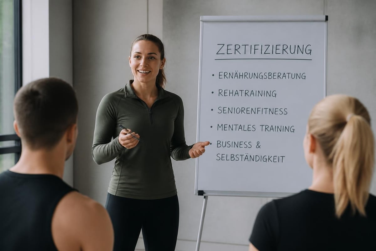 Fitnesstrainer Spezialisierungen