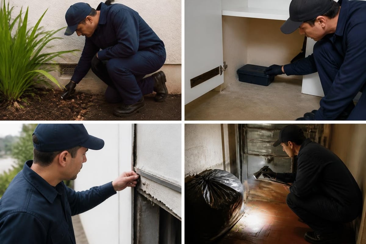 Professional fly inspection process