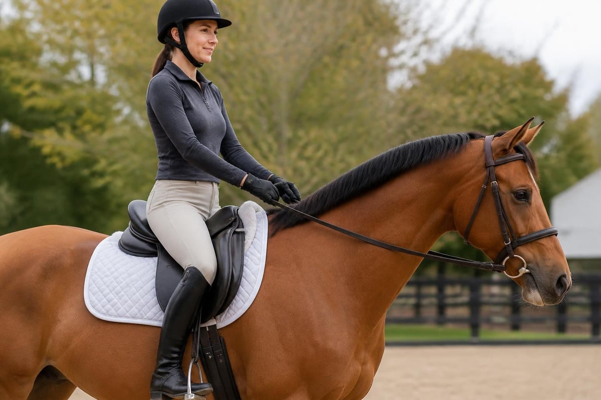 Versatile dressage clothing for training