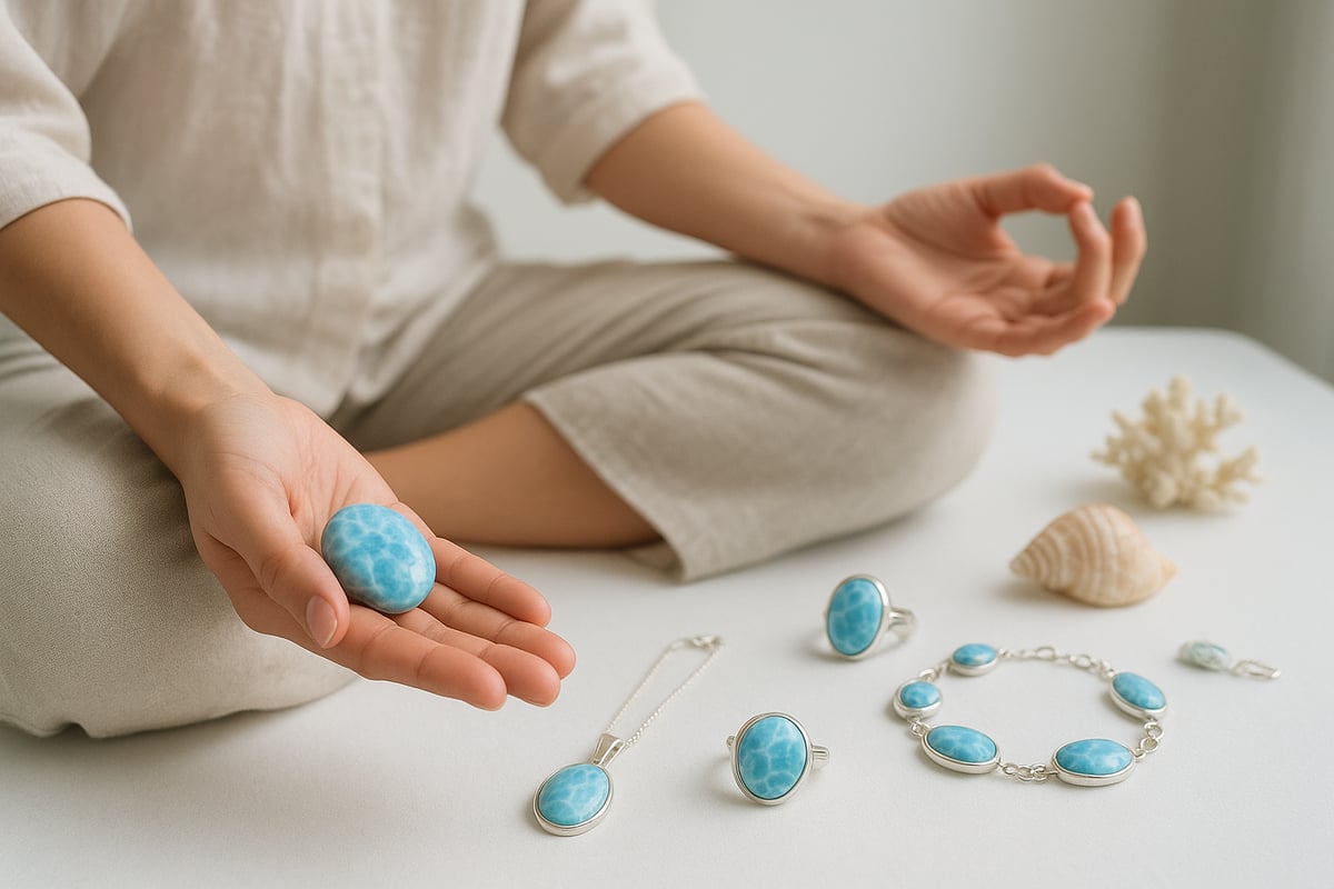 How to Use Larimar for Tranquility and Healing