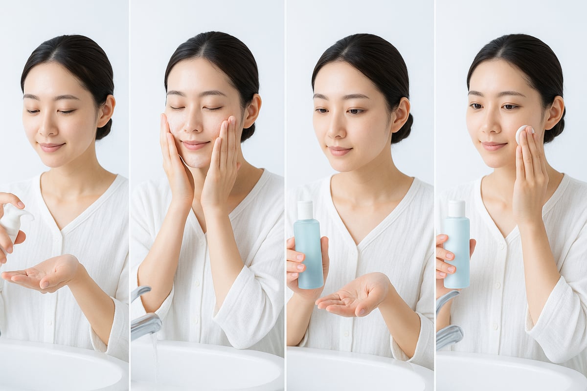 顔ケアの正しい手順と毎日のルーティン実践ガイド