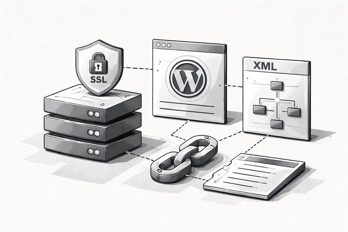 WordPress technical SEO foundation