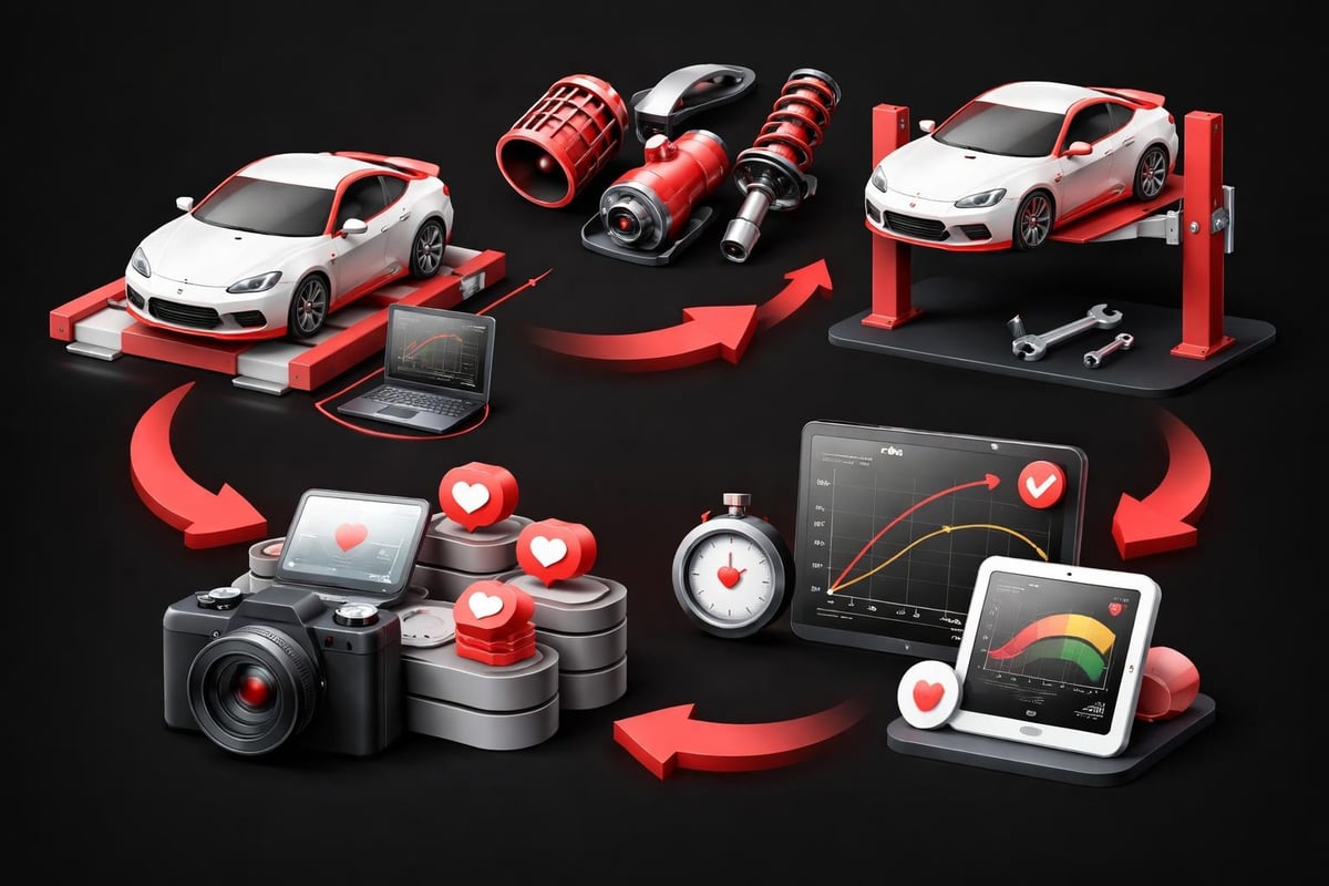 Advanced vehicle logging workflow