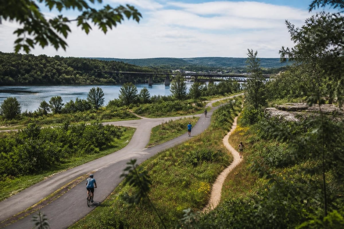 ITS trails maine network structure