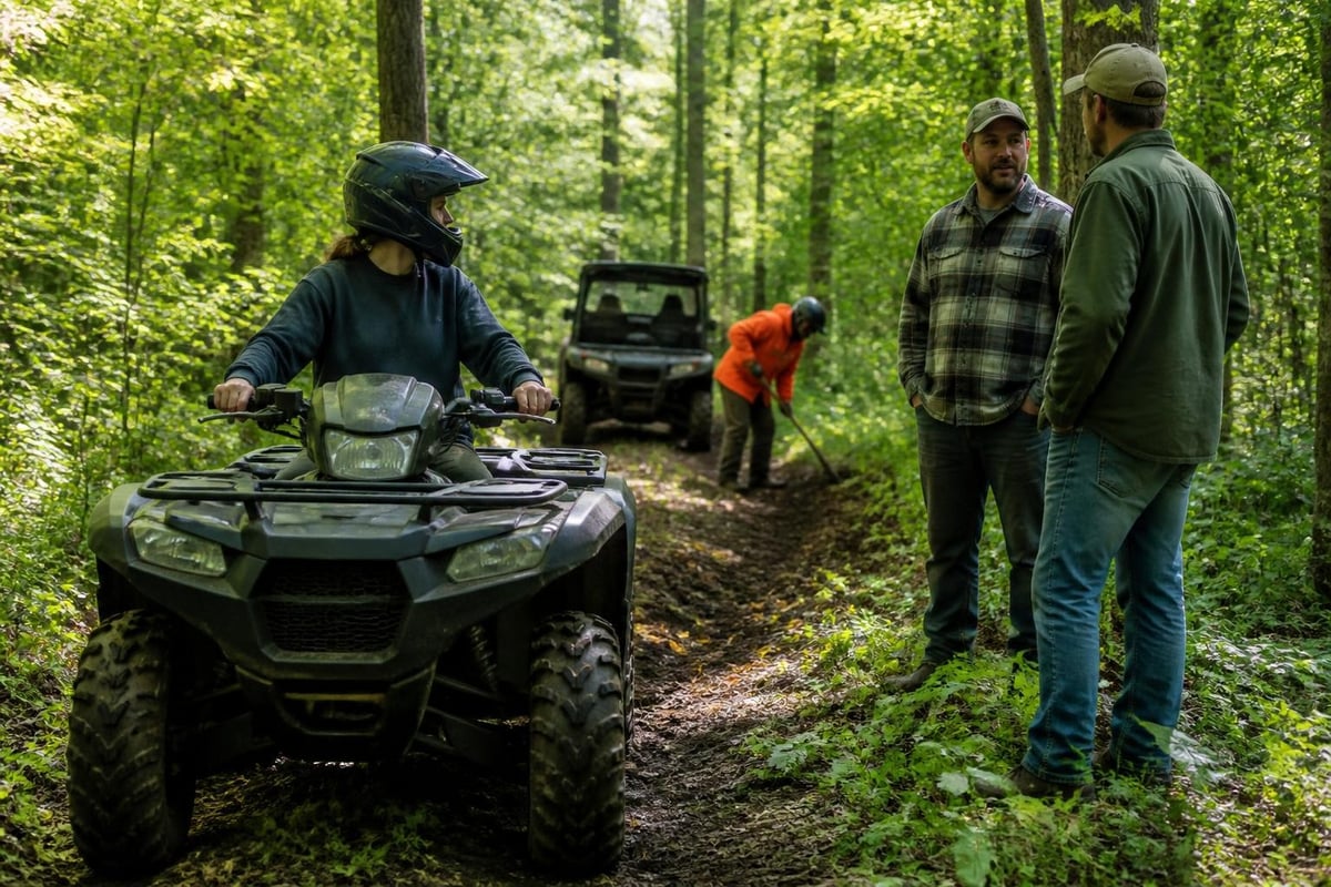 Trail maintenance and stewardship