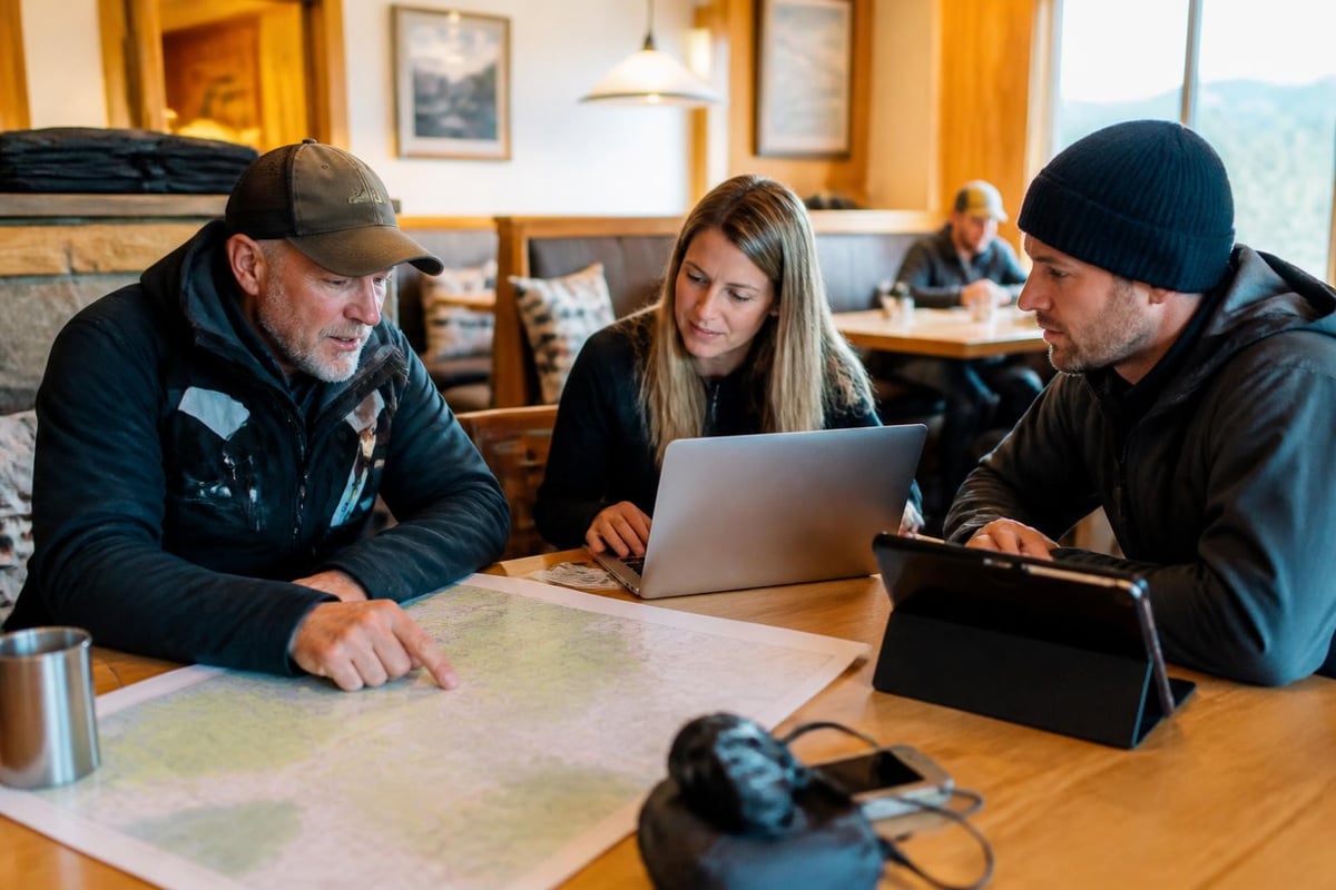 Multi-day ATV trip planning