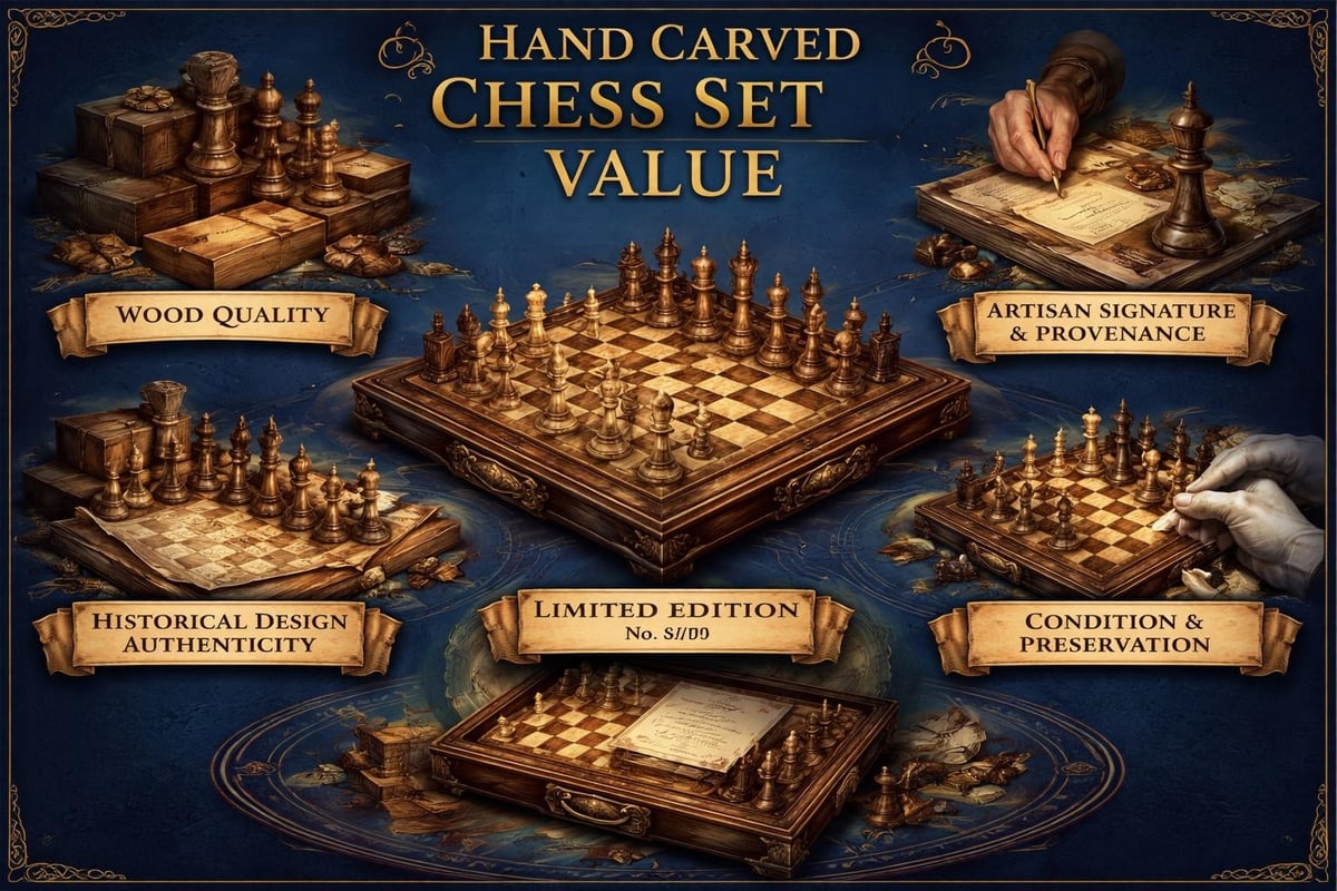 Chess set collecting considerations