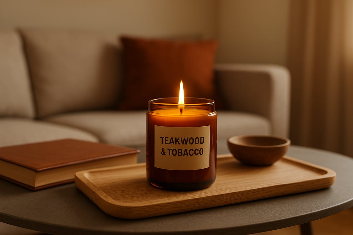 What Makes Teakwood and Tobacco Candles Unique?