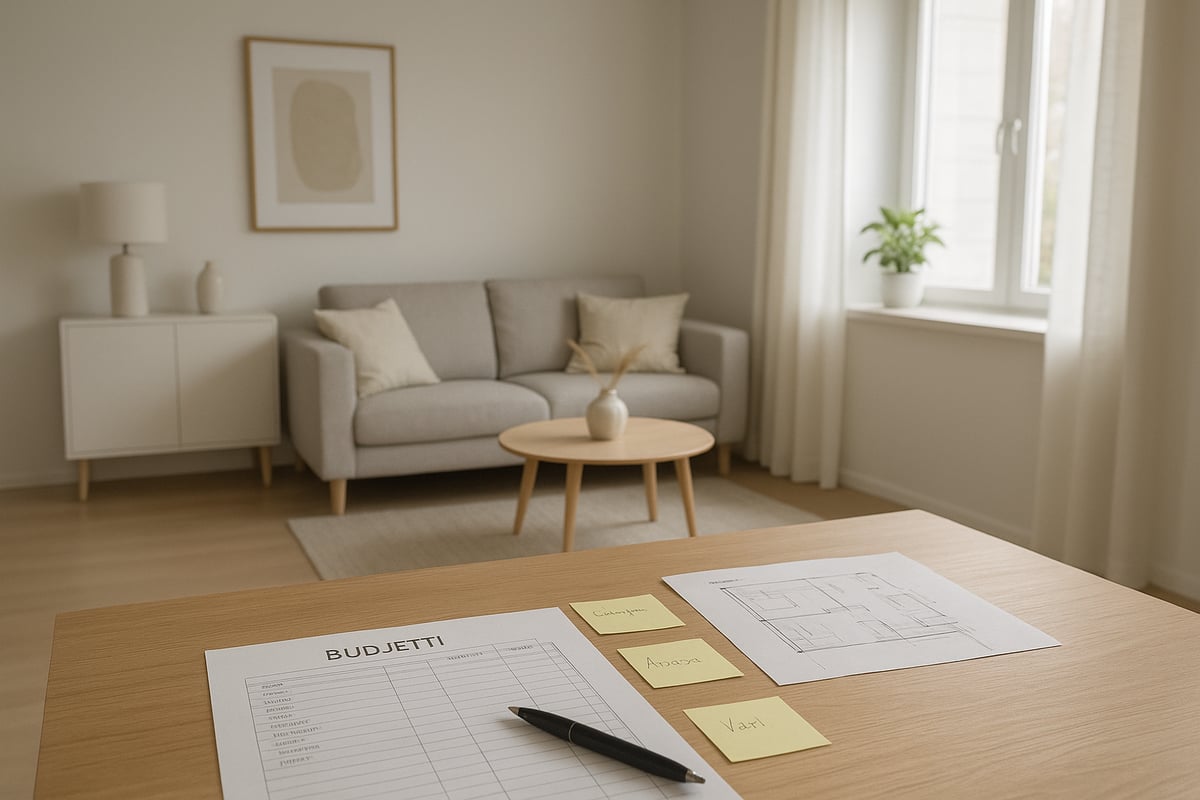 Asunnon Myyntikuntoon Laittamisen Suunnittelu