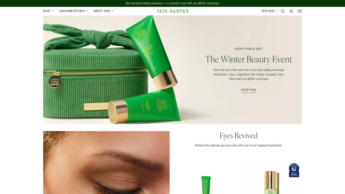 9 Essential All Natural Skin Products to Try in 2026 - Tata Harper Regenerating Cleanser