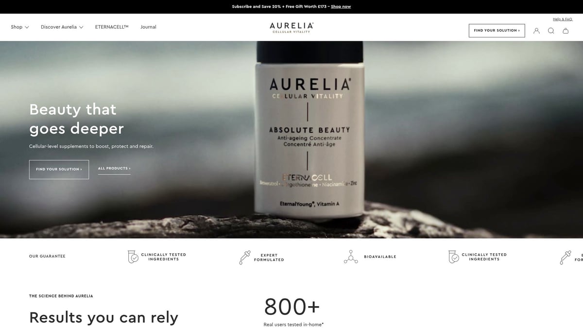 9 Essential All Natural Skin Products to Try in 2026 - Aurelia London Cell Revitalise Night Moisturiser