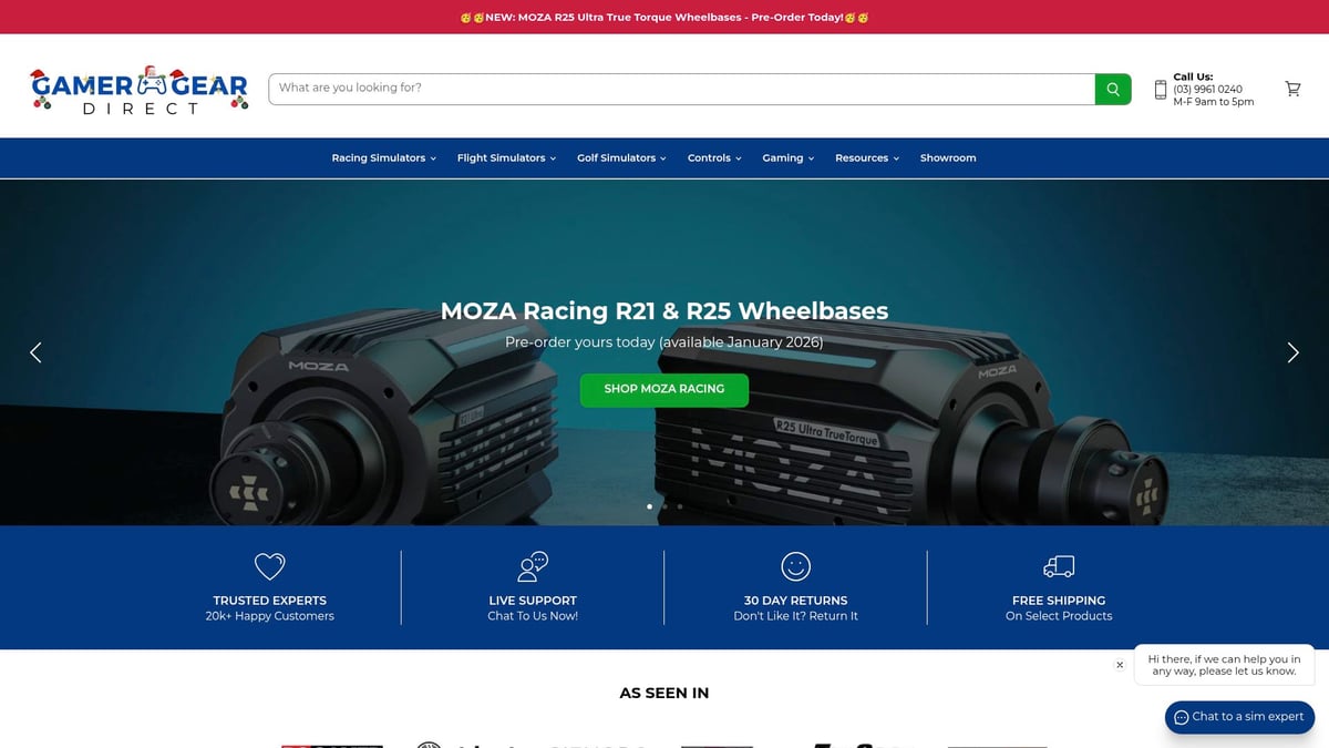 Ultimate Guide to F1 Simulator Experiences in 2026 - Gamer Gear Direct: Your Australian F1 Simulator Specialist