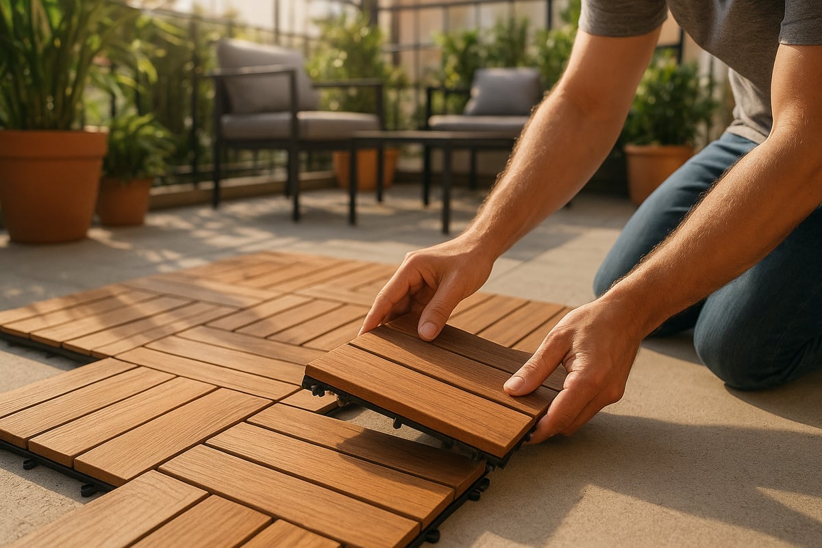 Step-by-Step Guide to Installing Wood Patio Tiles