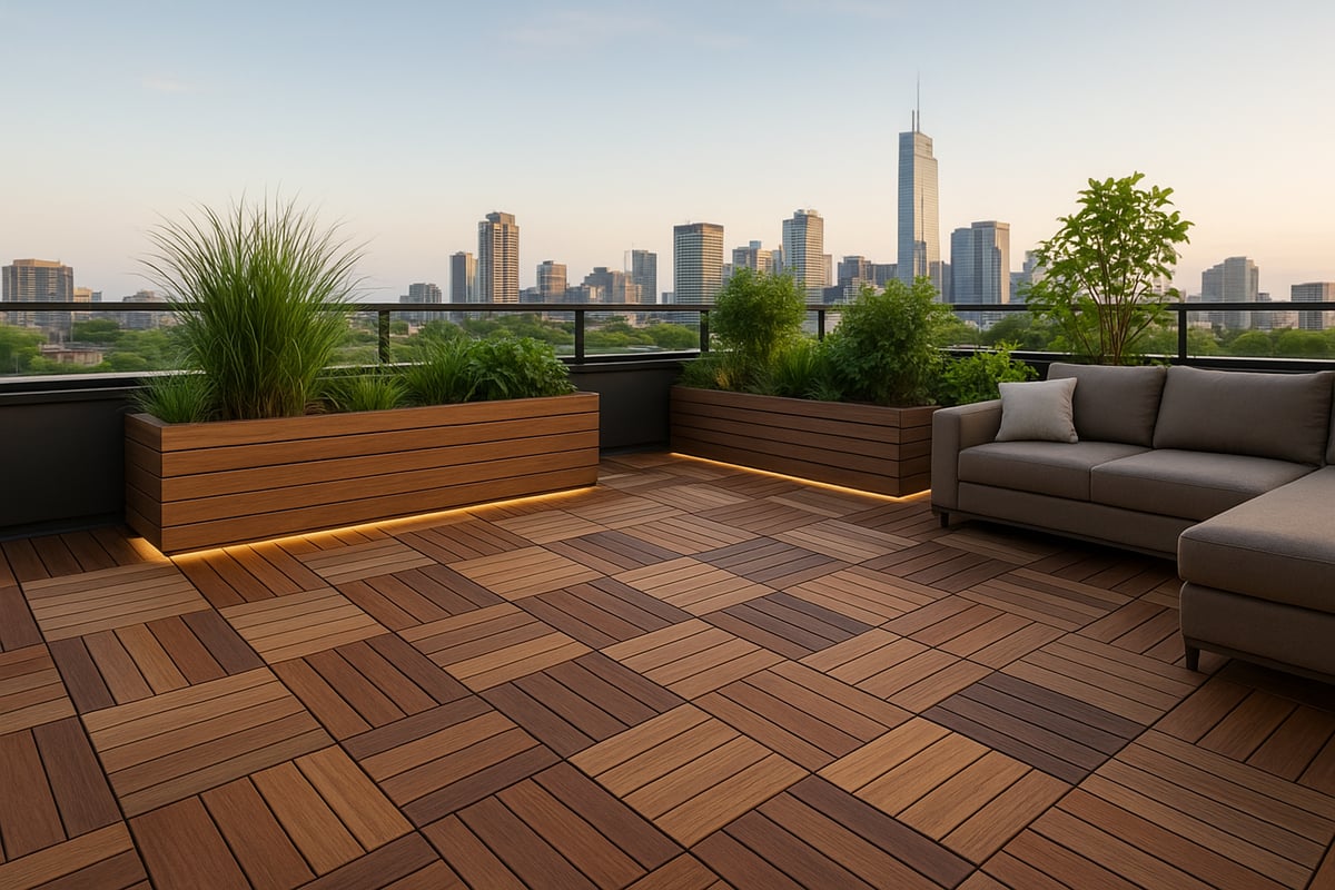 Types of Wood Patio Tiles and Materials