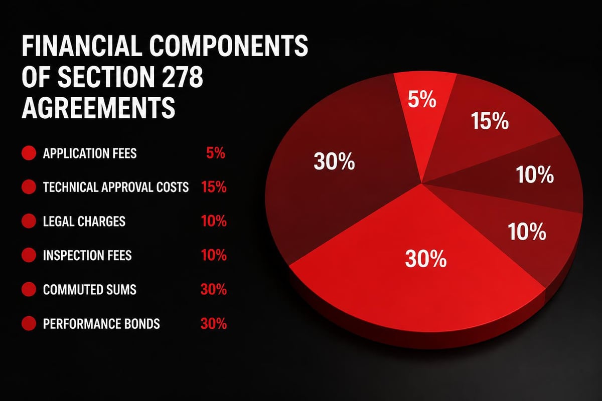 Section 278 financial breakdown
