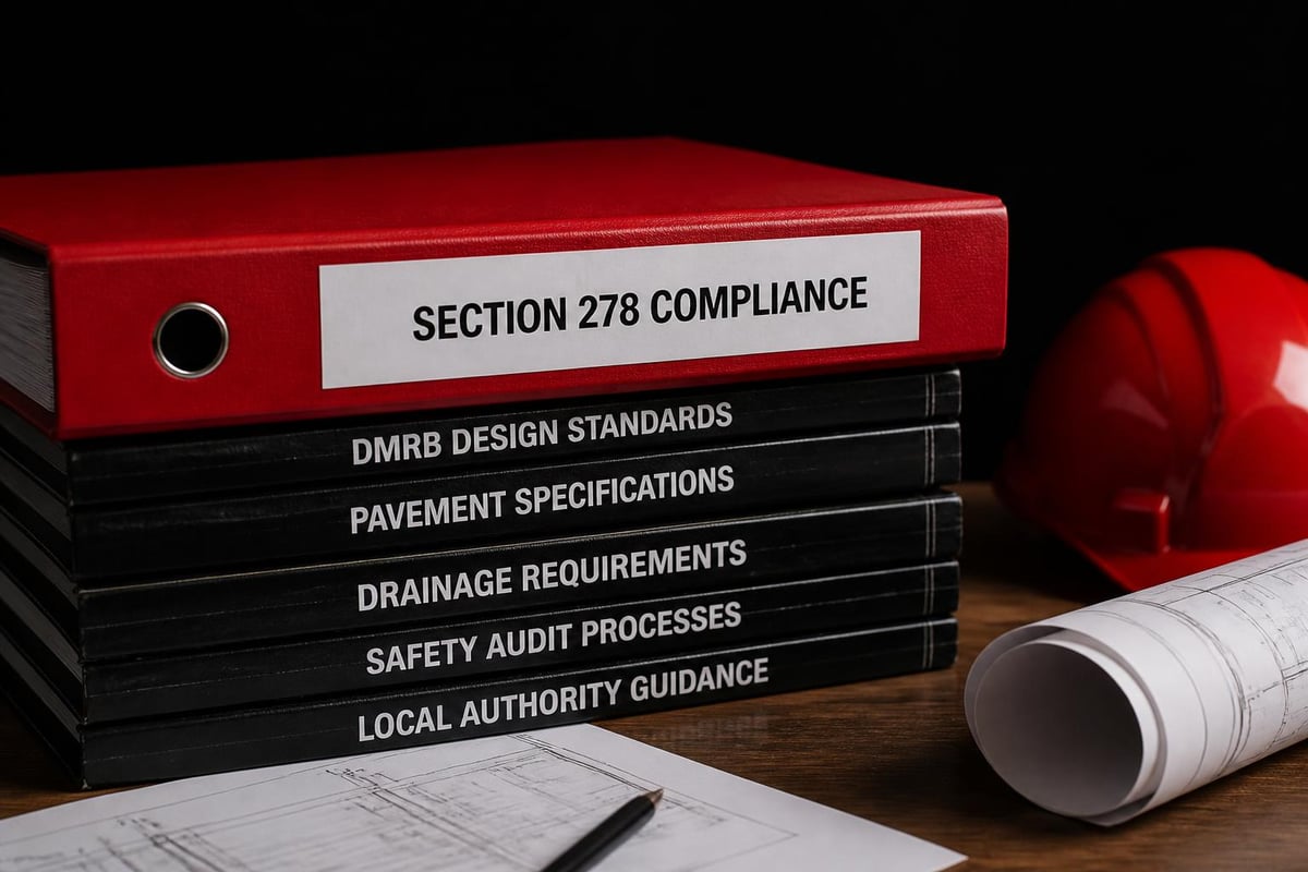 Section 278 technical standards