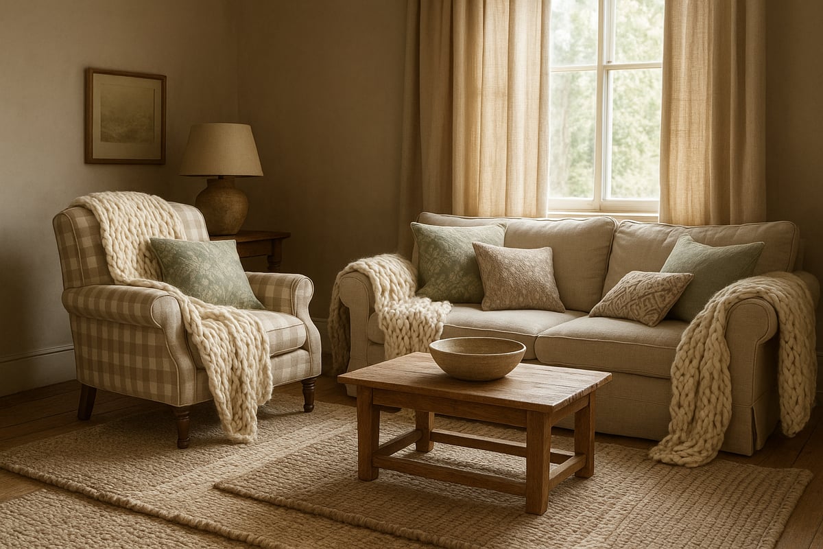 テキスタイルとソフトファニシング：温かみと深みの創出