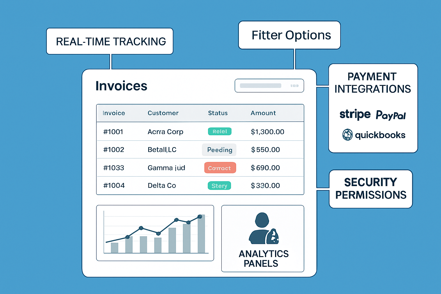 Essential Features of a Modern Invoice Dashboard