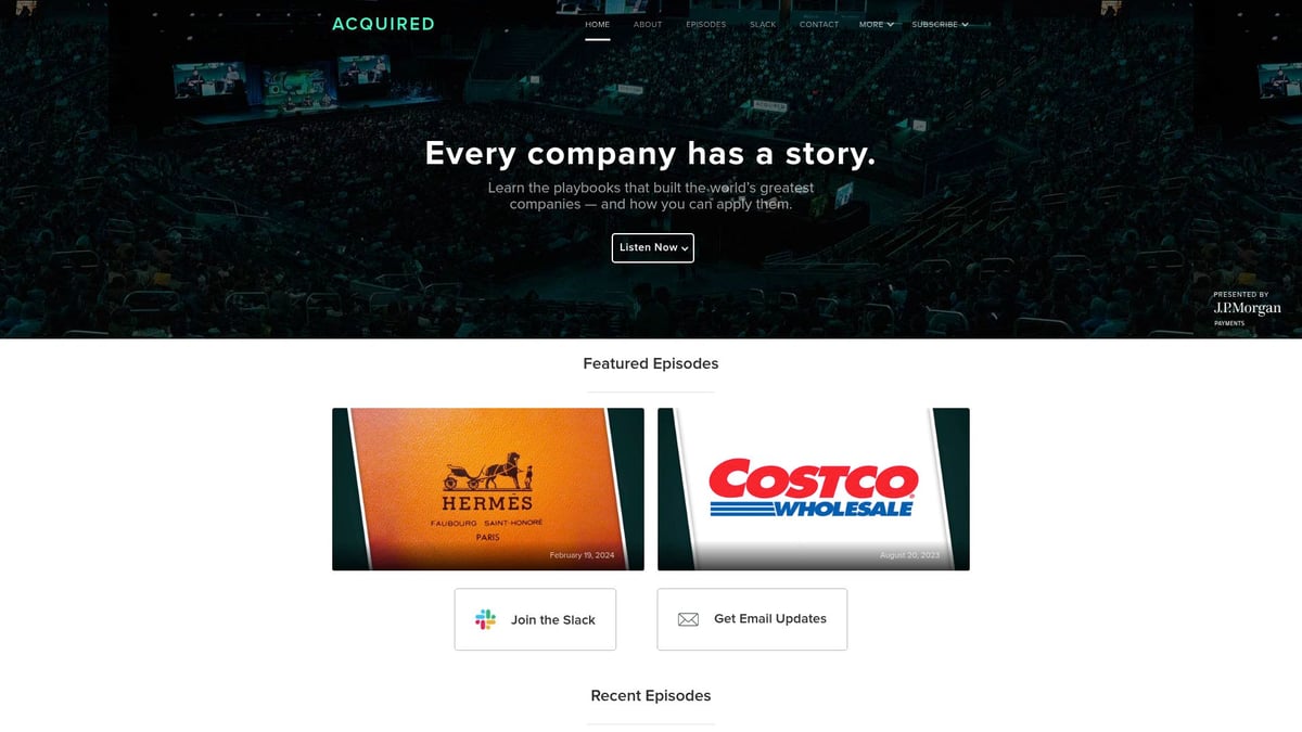 12 Must-Hear Long Form Podcasts to Binge in 2026 - Acquired