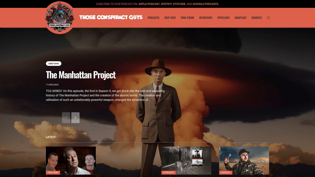 12 Must-Hear Long Form Podcasts to Binge in 2026 - Those Conspiracy Guys