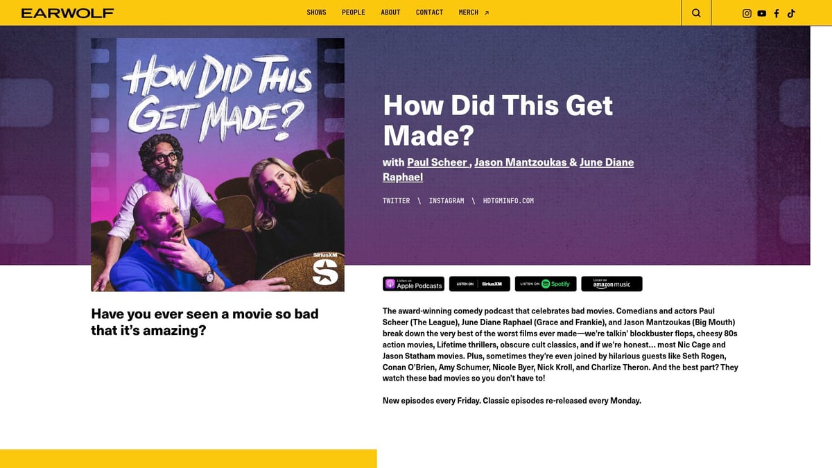 12 Must-Hear Long Form Podcasts to Binge in 2026 - How Did This Get Made?