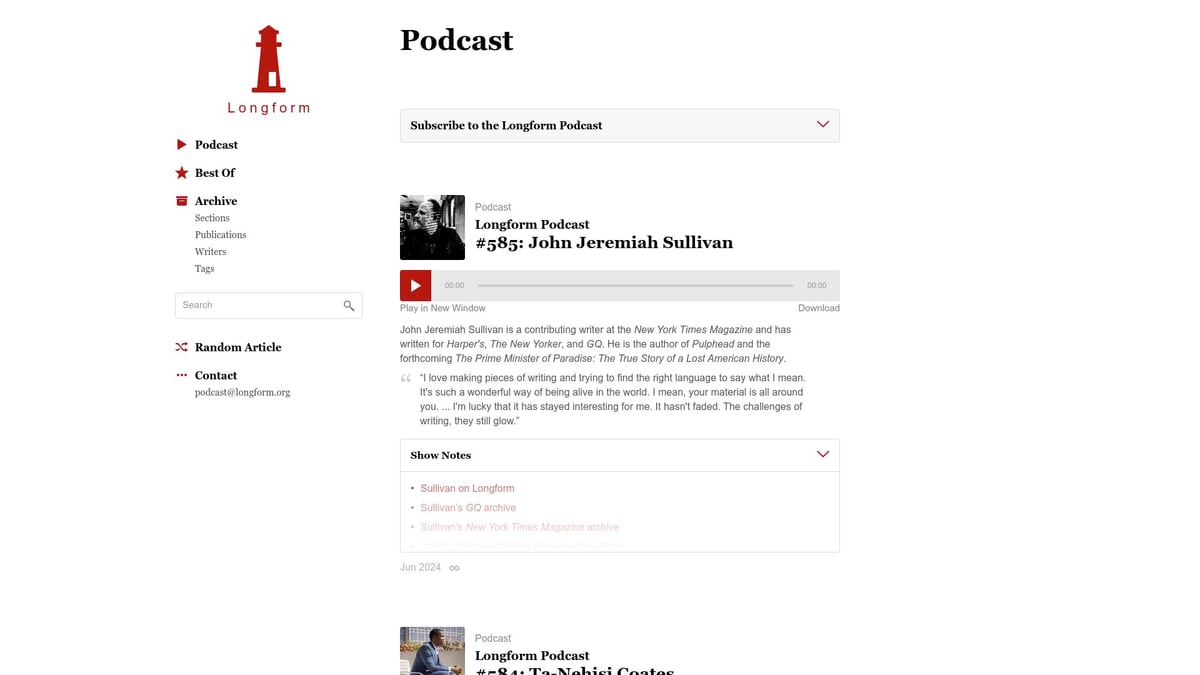 12 Must-Hear Long Form Podcasts to Binge in 2026 - Longform