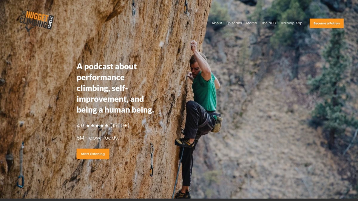 12 Must-Hear Long Form Podcasts to Binge in 2026 - The Nugget Climbing Podcast