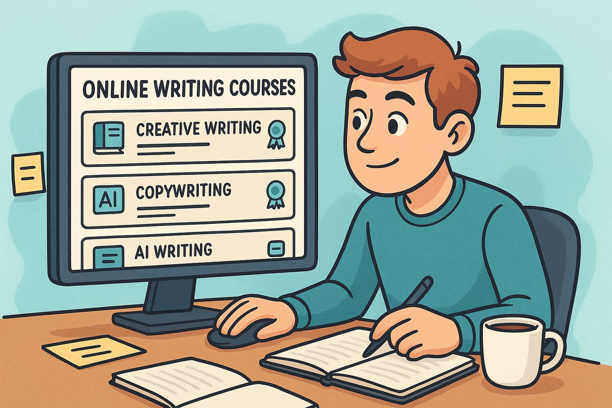 Trin-for-trin: Sådan vælger du det rette online skrivekursus