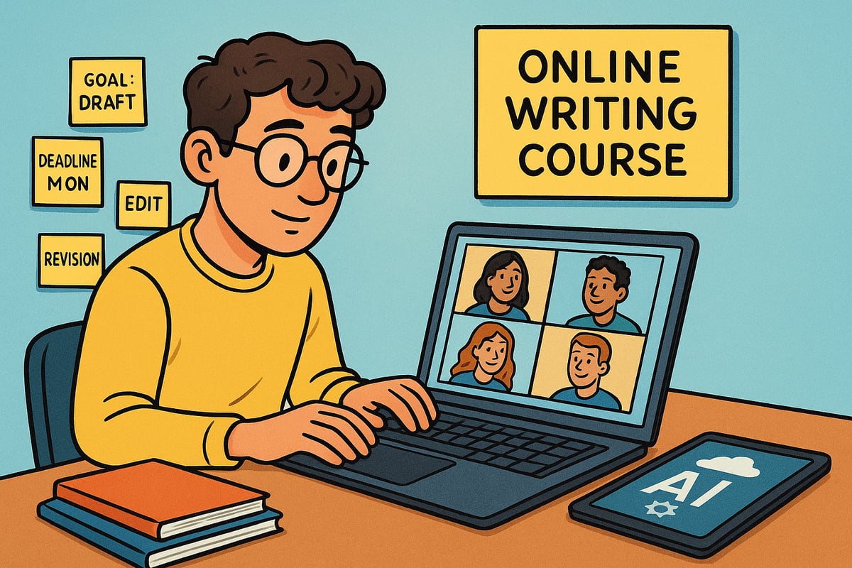 Sådan får du mest ud af dit online skrivekursus