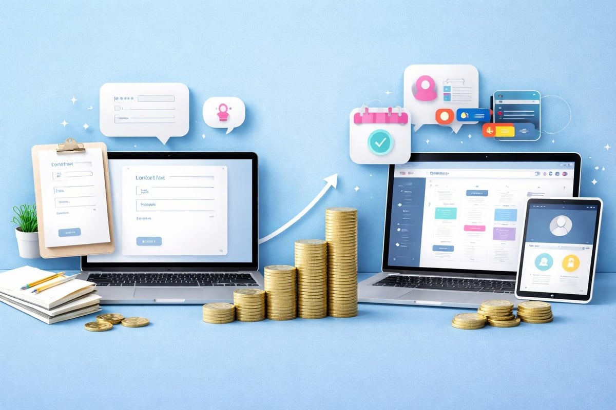 Website-Funktionen und ihre Kostenauswirkungen