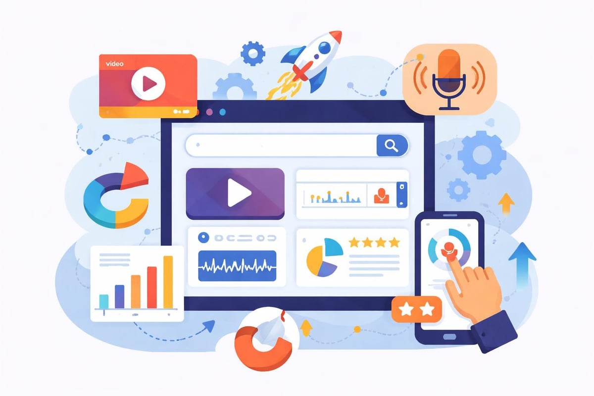 Multimediale Content-Strategie