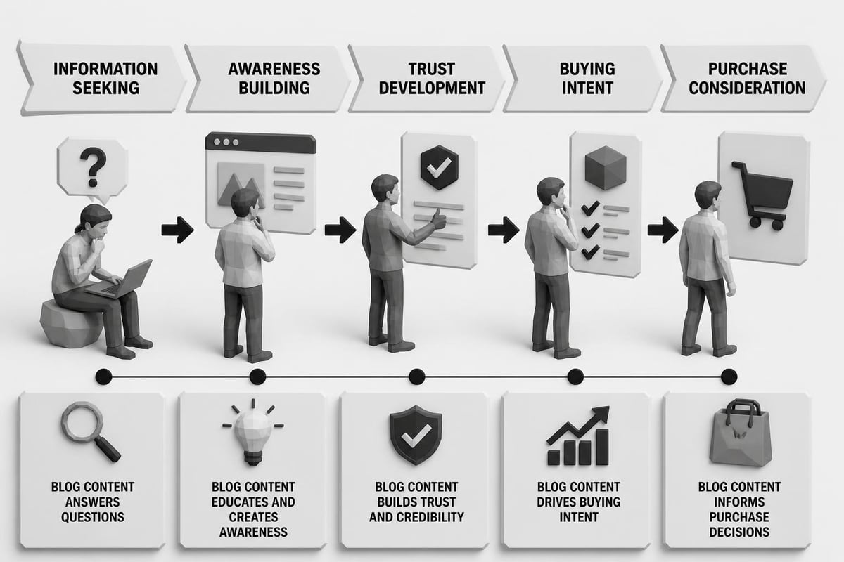 Blog conversion funnel