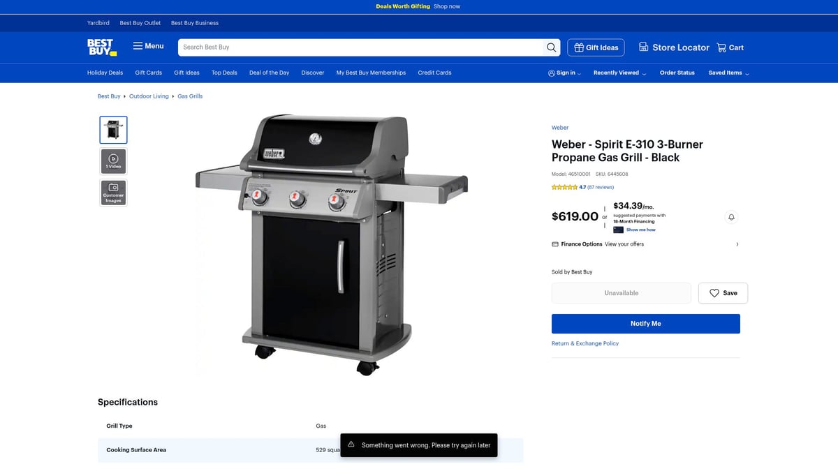 7 Best Easy Clean Grill Picks for Effortless Cooking 2026 - Weber Spirit E-310 3-Burner Propane Gas Grill – Black