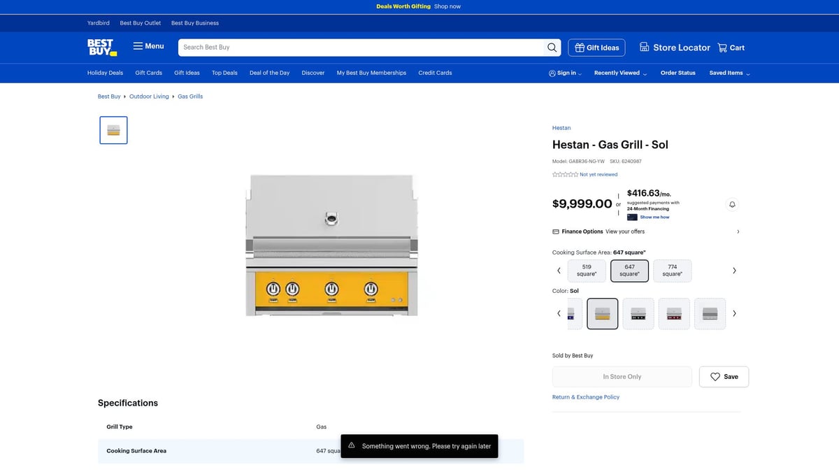 7 Best Easy Clean Grill Picks for Effortless Cooking 2026 - Hestan Gas Grill – Sol