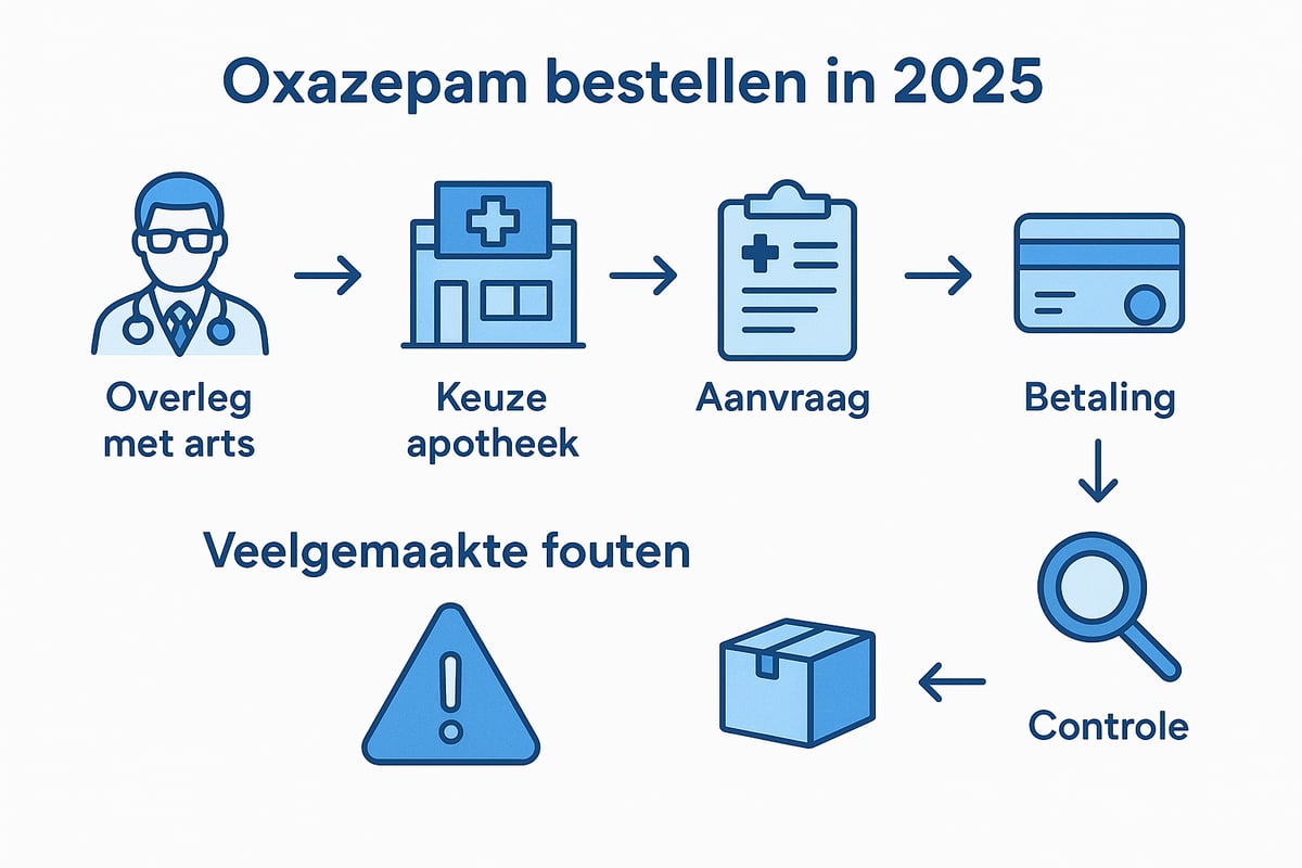 Stappenplan: Oxazepam Bestellen in 2025