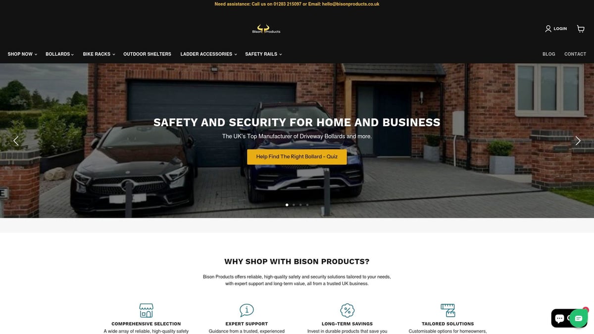 Driveway Security Pole Guide: Protect Your Home in 2025 - Bison Products: British-Made Security Poles for Driveways