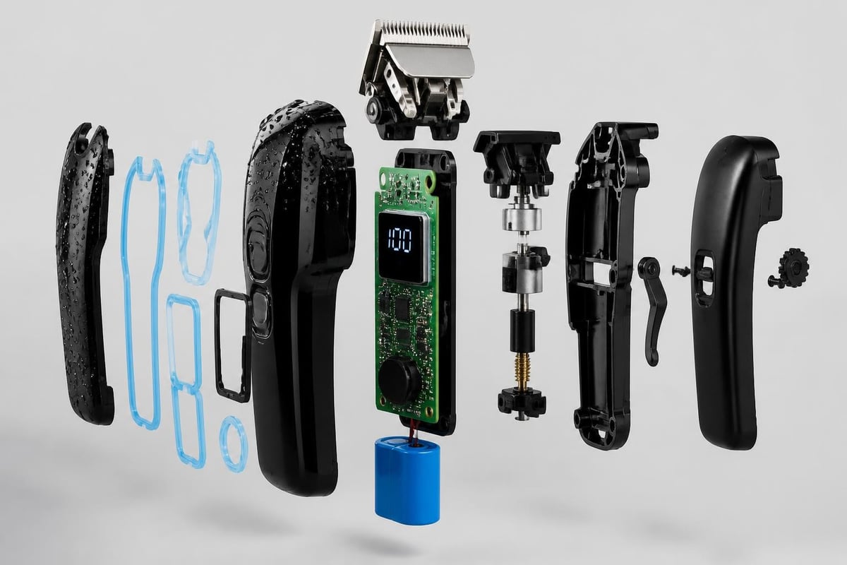 Professional clipper features