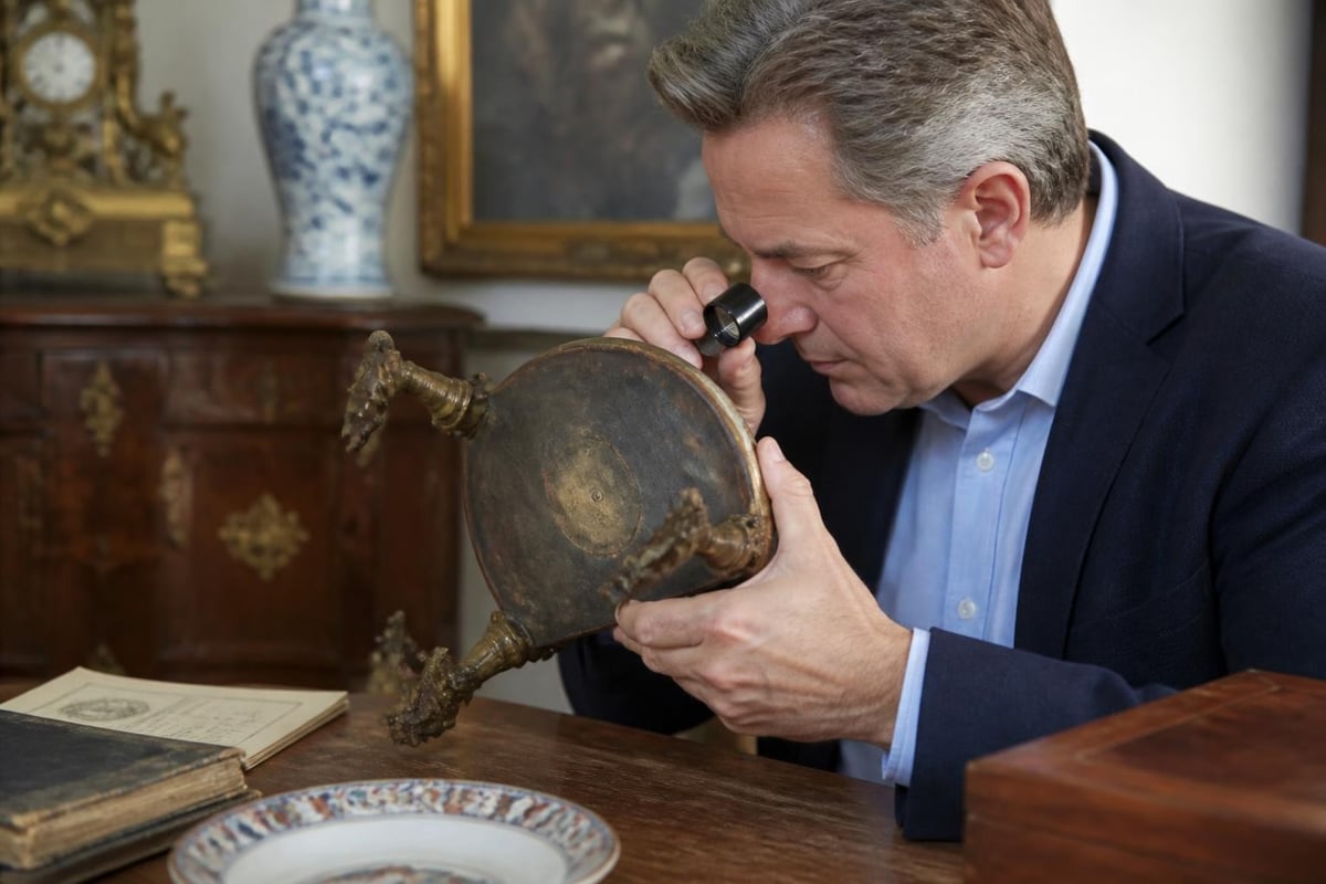 Authentication checklist for antiques