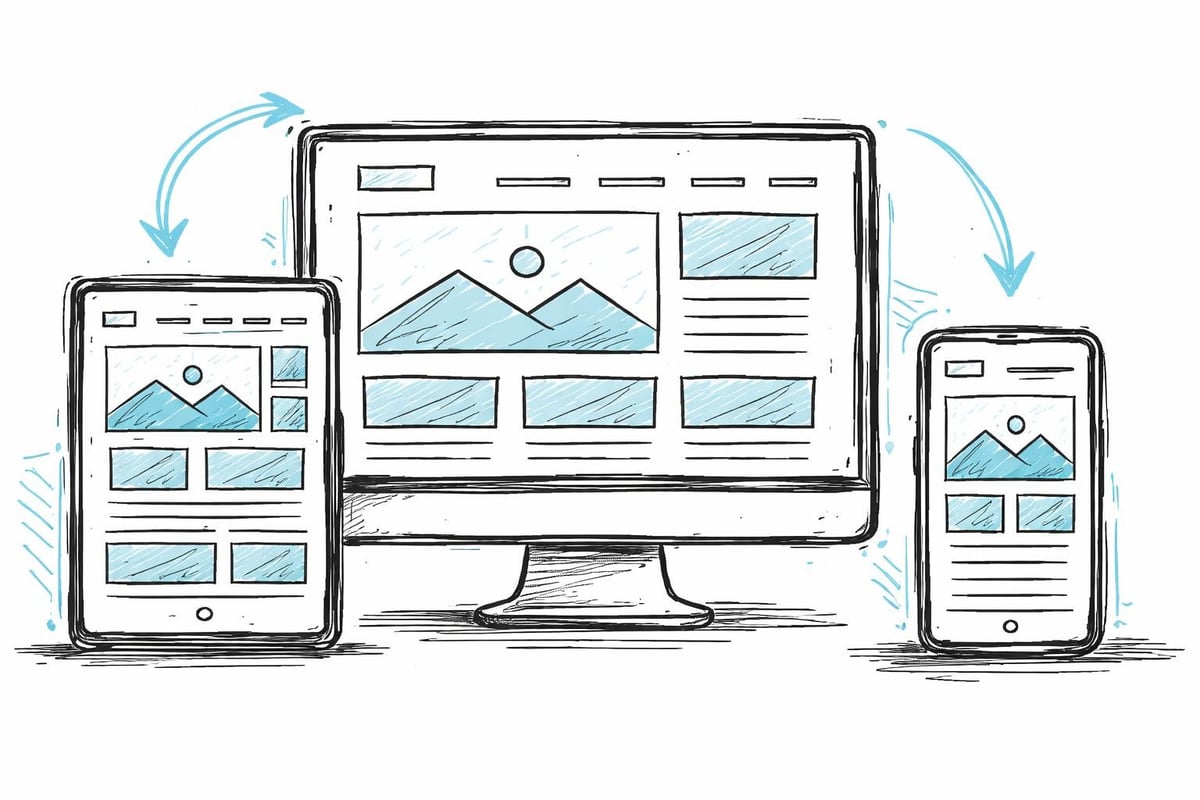 Responsive design across devices