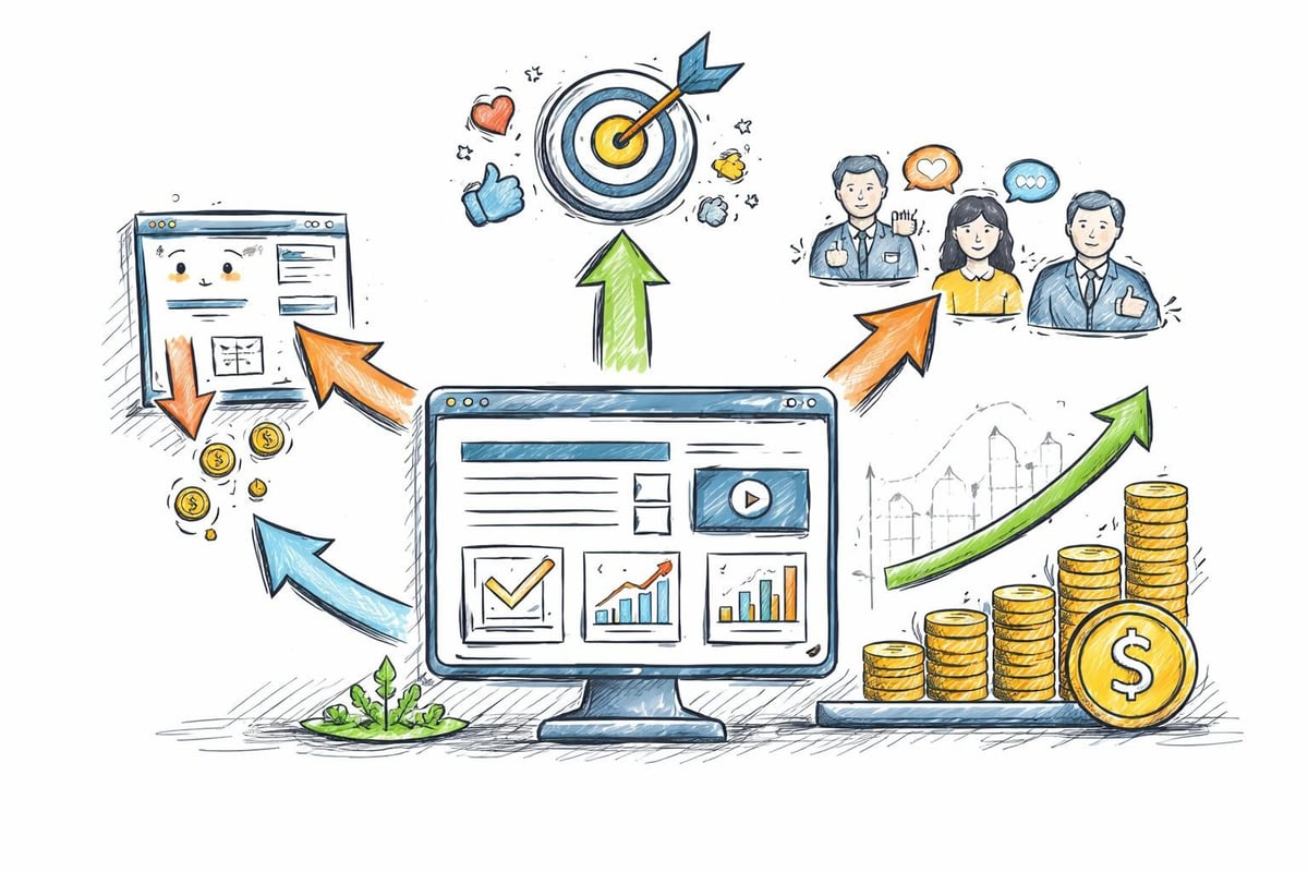 Web design ROI analysis