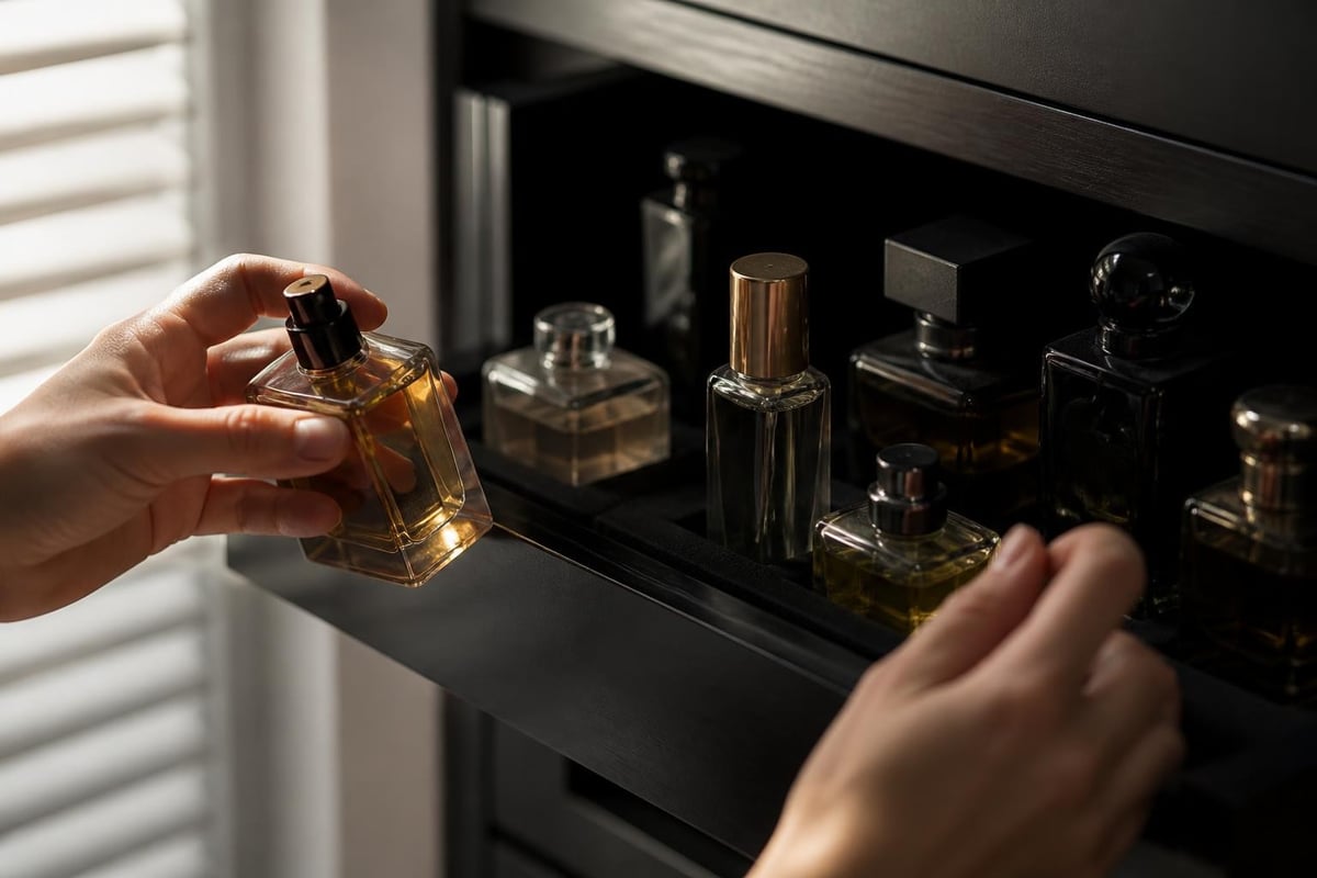 Parfum Lagerung