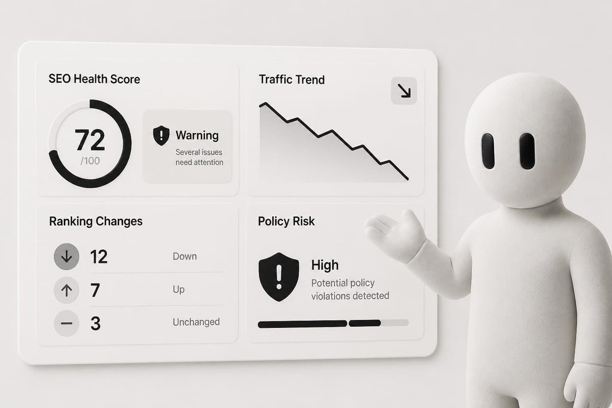 SEO compliance monitoring