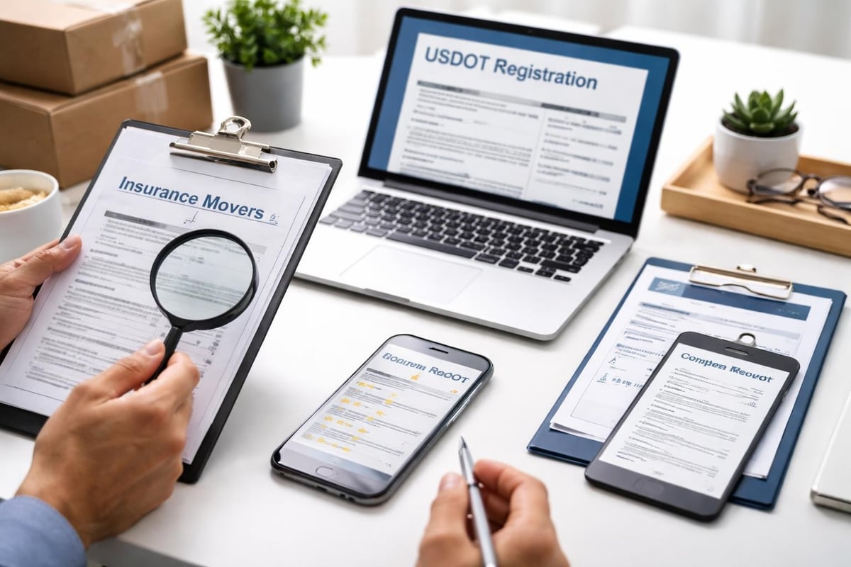 California moving license verification