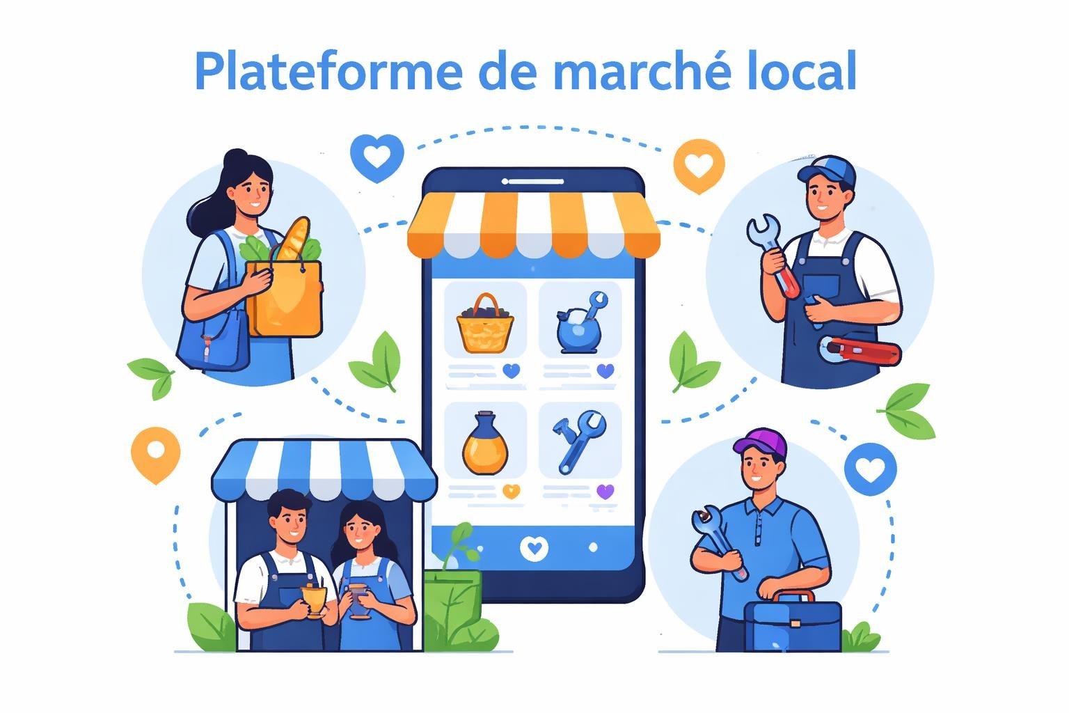 Marketplace Nearby : Redécouvrir le Commerce Local