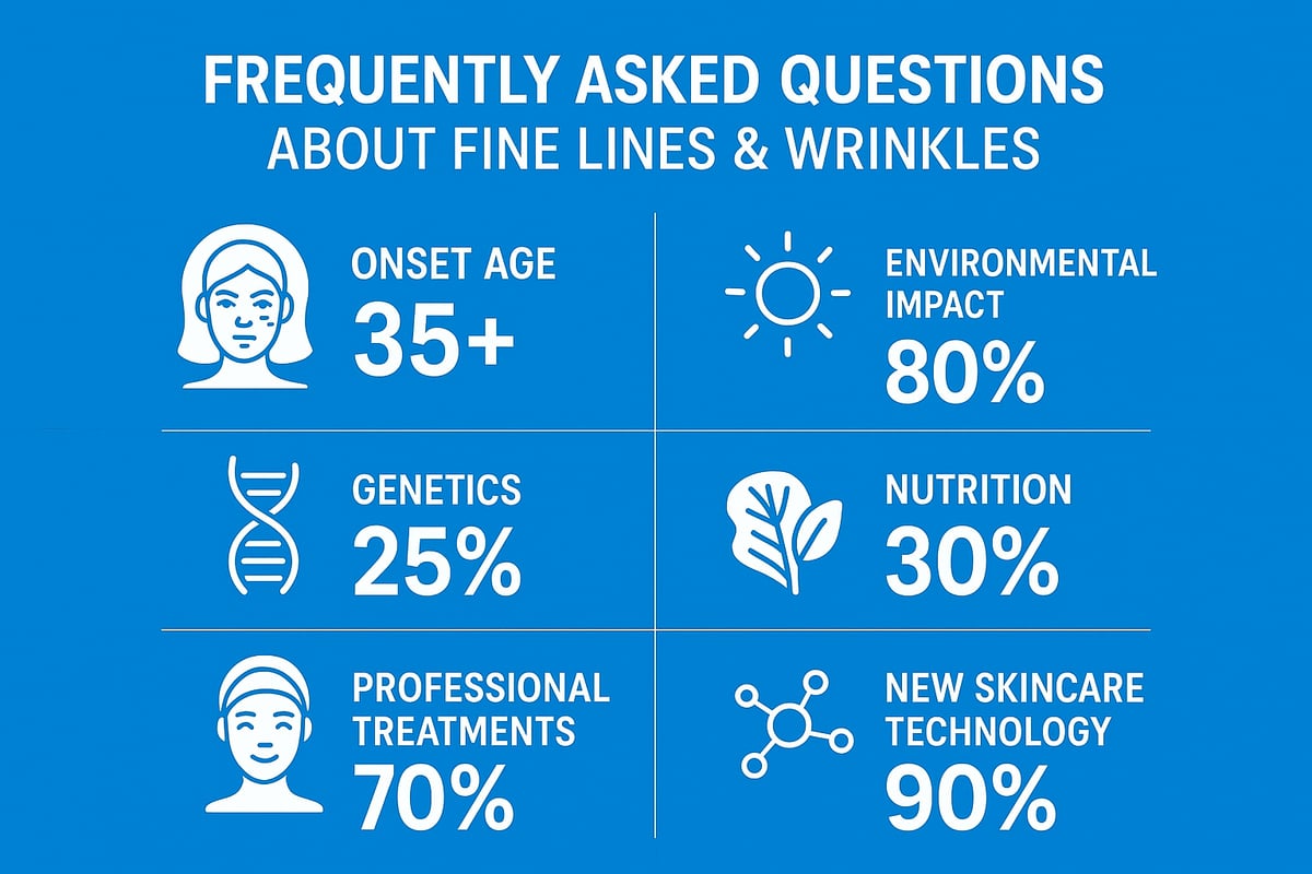 Frequently Asked Questions About Fine Lines and Wrinkles