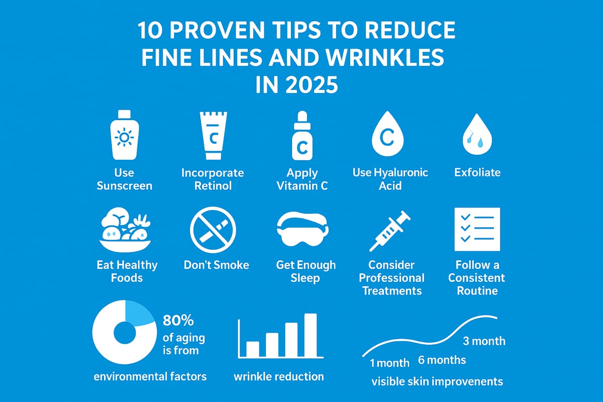 10 Proven Tips to Reduce Fine Lines and Wrinkles in 2025