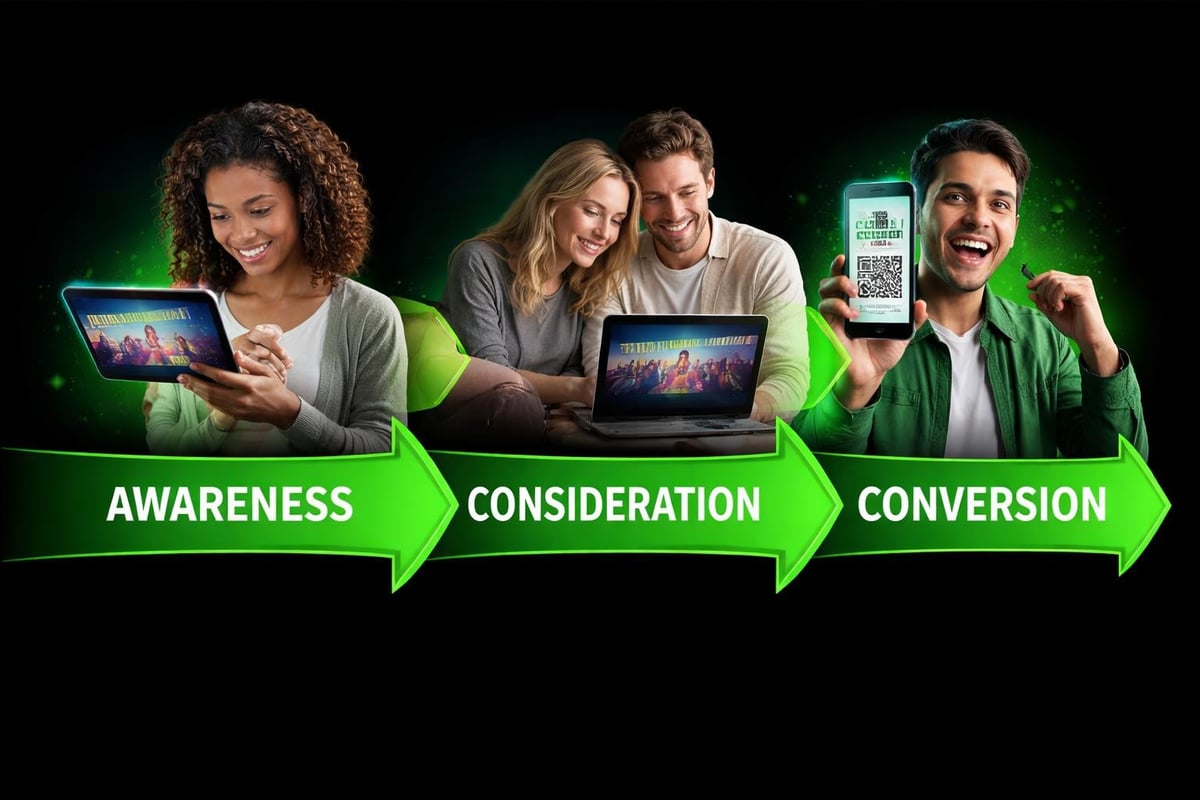 Advertising exposure journey